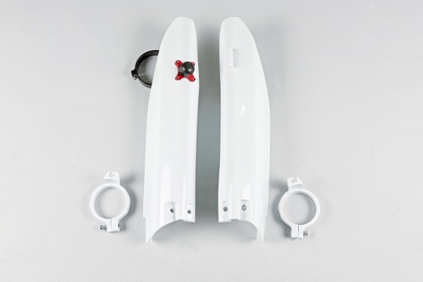 Parasteli + Quick Starter bianco per Suzuki RM 125 (2004-06) - RM 250 (2004-06) - RM-Z 450 (2005-06)